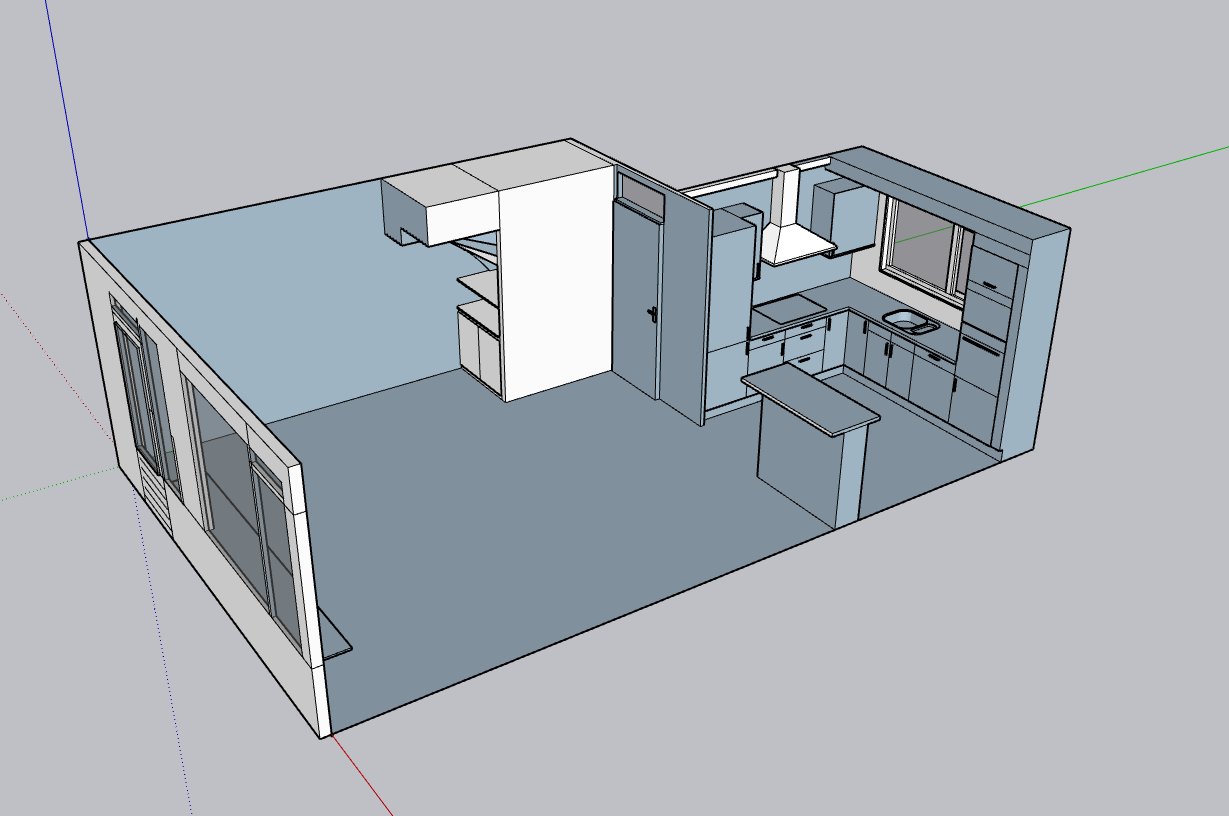 Midscheeps ground floor 3D render